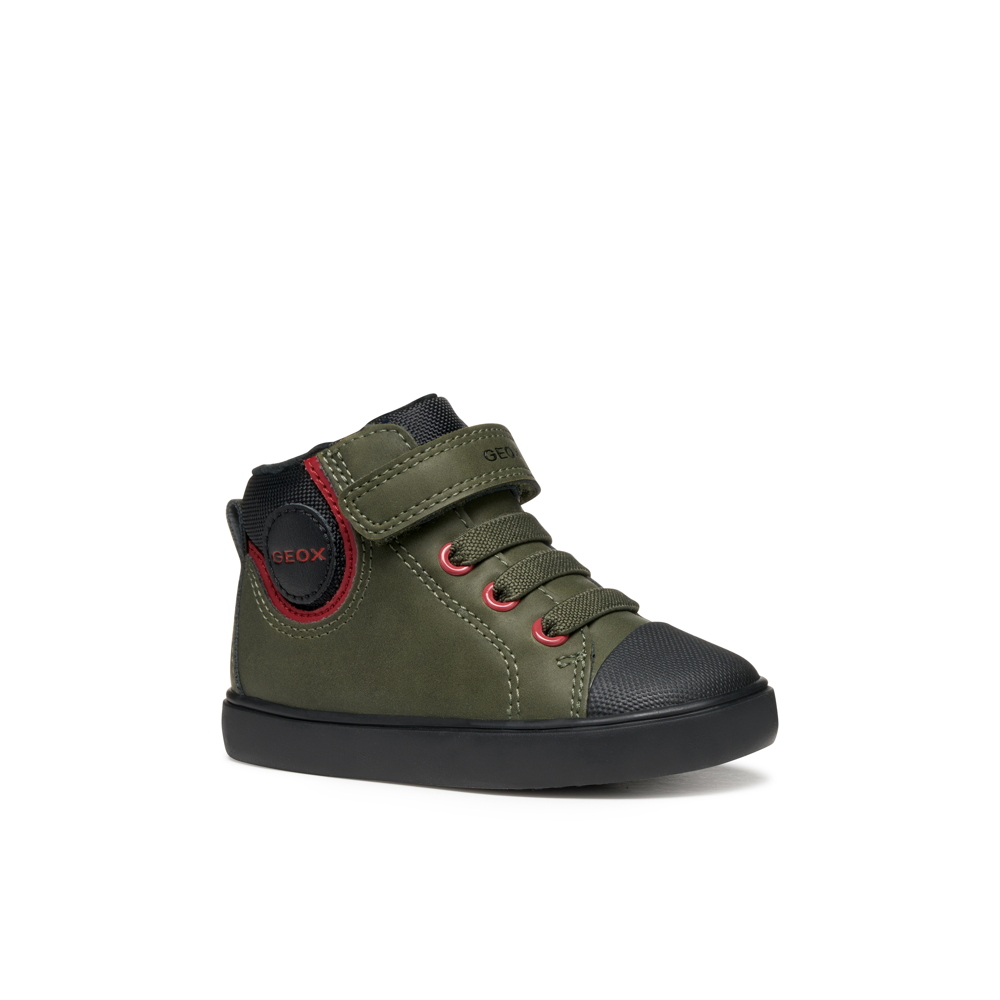 Geox - B Gisli Boy - Dark Green/Black - Boots
