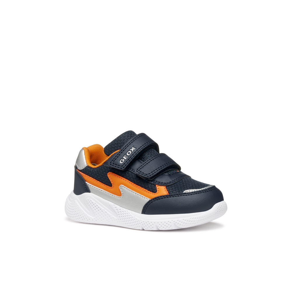 Geox - B Sprintye Boy - Navy/Orange - Trainers