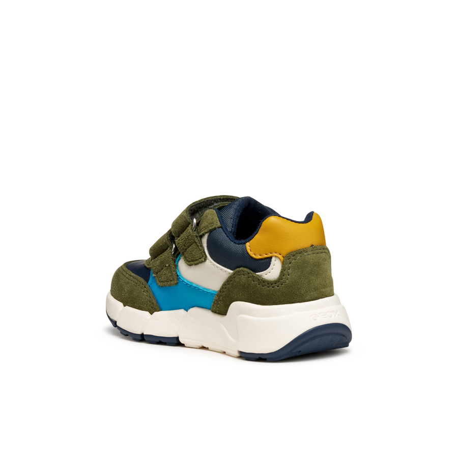 Geox - B Flexyper Mini Boy - Dark Green/Navy - Trainers
