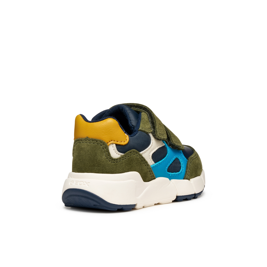 Geox - B Flexyper Mini Boy - Dark Green/Navy - Trainers