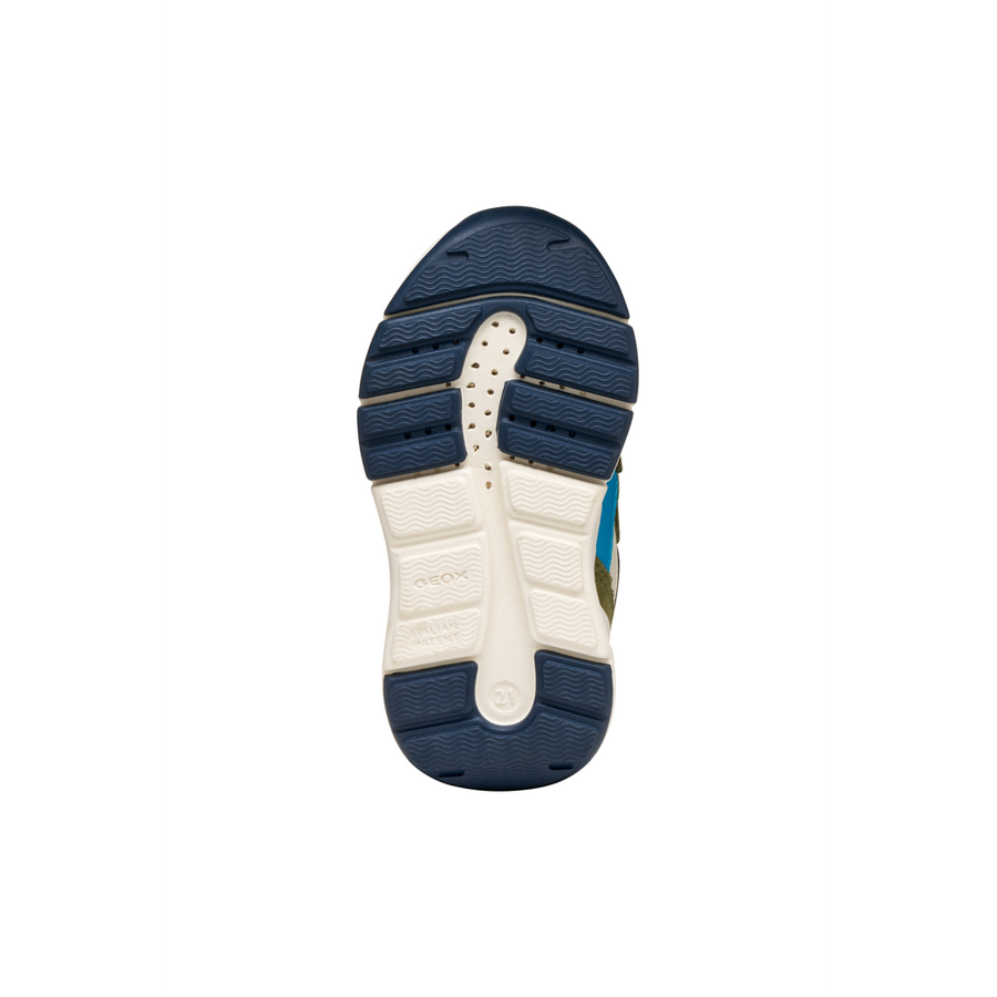 Geox - B Flexyper Mini Boy - Dark Green/Navy - Trainers