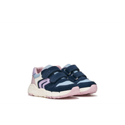 Geox - B Flexyper Mini Girl - Navy/Lt Lilac - Trainers