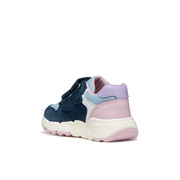 Geox - B Flexyper Mini Girl - Navy/Lt Lilac - Trainers