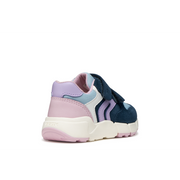 Geox - B Flexyper Mini Girl - Navy/Lt Lilac - Trainers