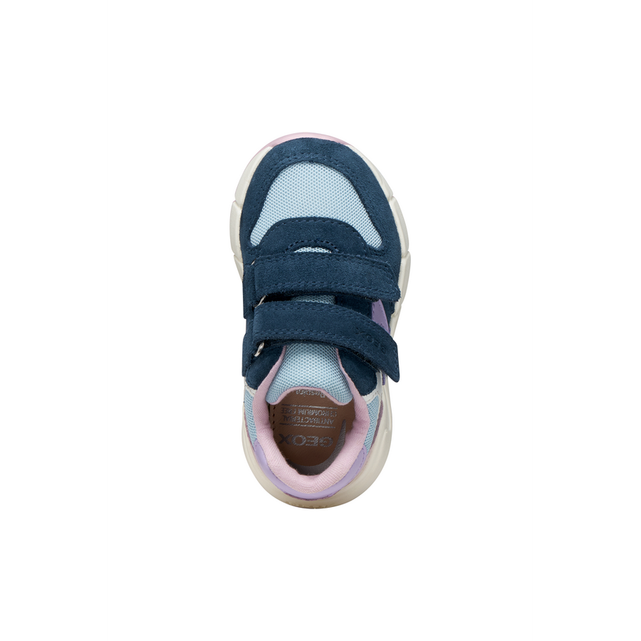 Geox - B Flexyper Mini Girl - Navy/Lt Lilac - Trainers