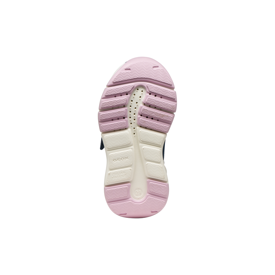 Geox - B Flexyper Mini Girl - Navy/Lt Lilac - Trainers