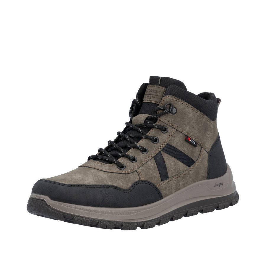 Rieker Stanley B8120-25 Schwarz/Kaffee Boots