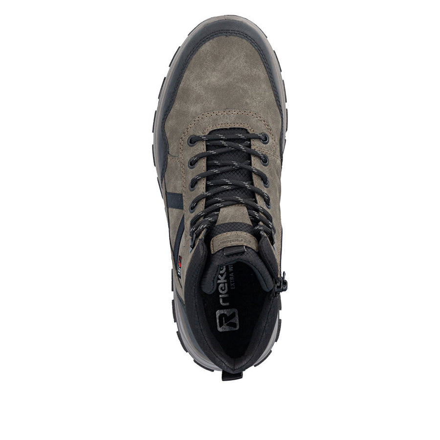 Rieker Stanley B8120-25 Schwarz/Kaffee Boots