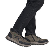 Rieker Stanley B8120-25 Schwarz/Kaffee Boots