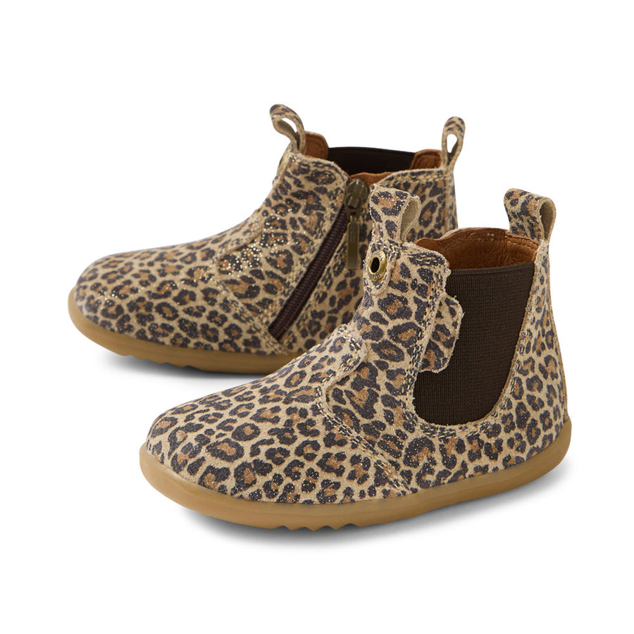 Bobux - Jodhpur - Step Up - Leopard Shimmer - Boots
