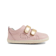 Bobux Grass Court (Step Up) Ballet Pink Shoes