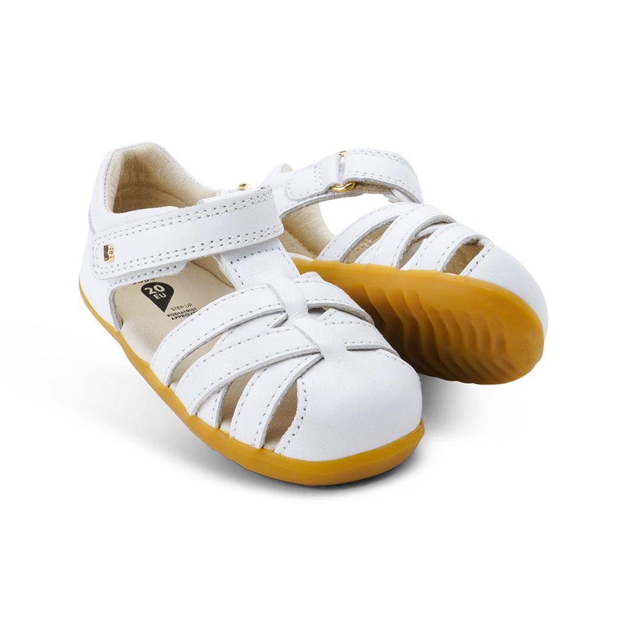 Bobux - Cross Jump (I-Walk) - White - Sandals