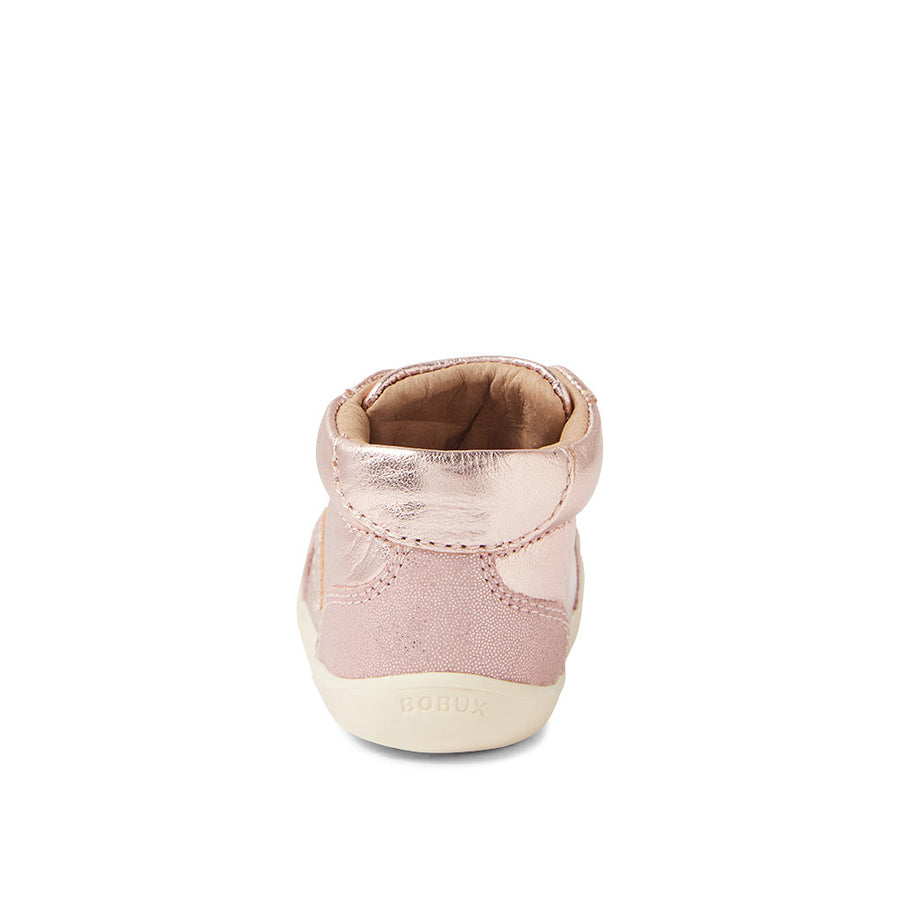 Bobux Champ High (Step Up) Rose Gold Boots