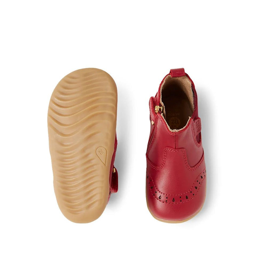 Bobux Billie (Step Up) Tibitan Red Boots