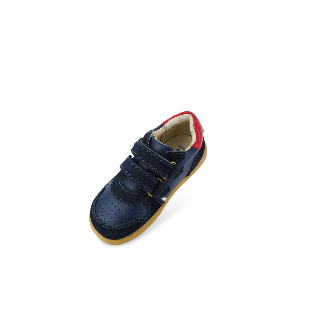 Bobux - Riley (I-Walk) - Navy & Red - Shoes