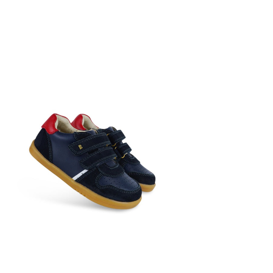 Bobux - Riley (I-Walk) - Navy & Red - Shoes