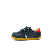 Bobux - Riley (Step Up) - Navy & Red - Shoes