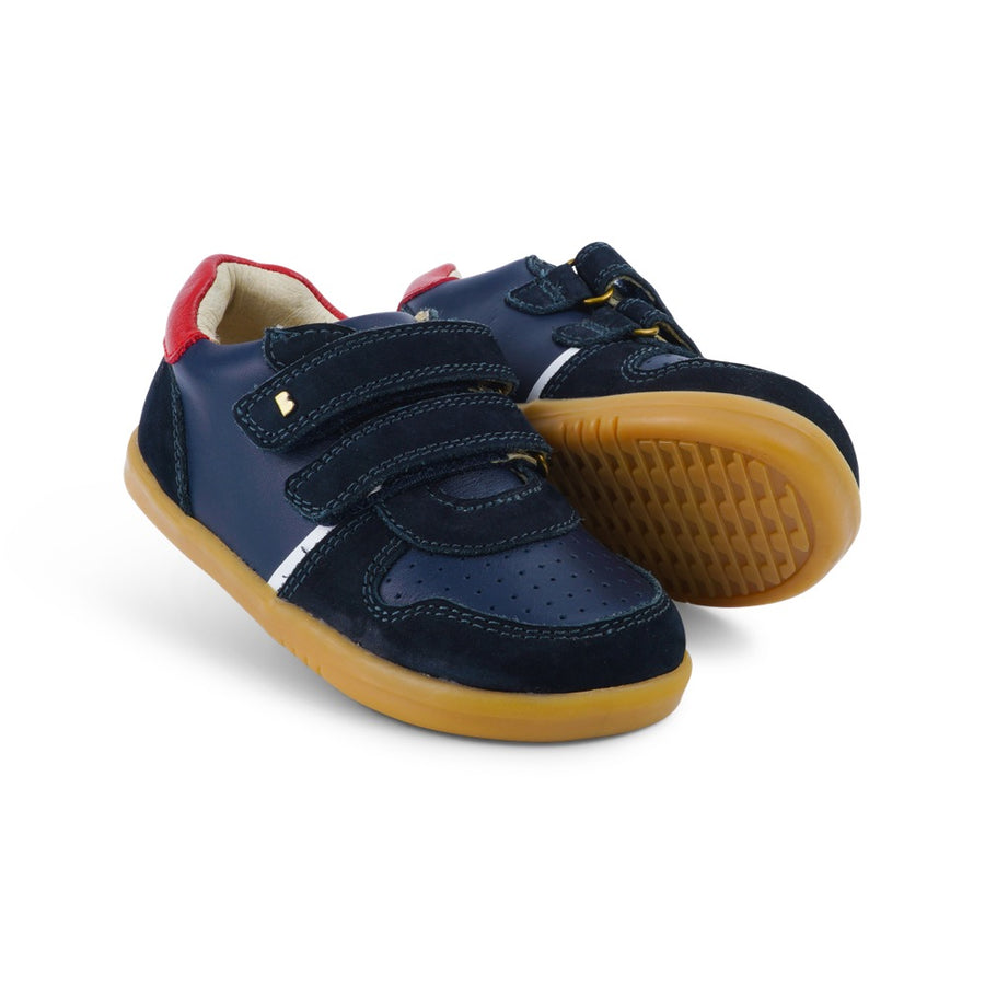 Bobux - Riley (I-Walk) - Navy-Red - Shoes