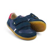 Bobux - Riley (Step Up) - Navy-Red - Shoes