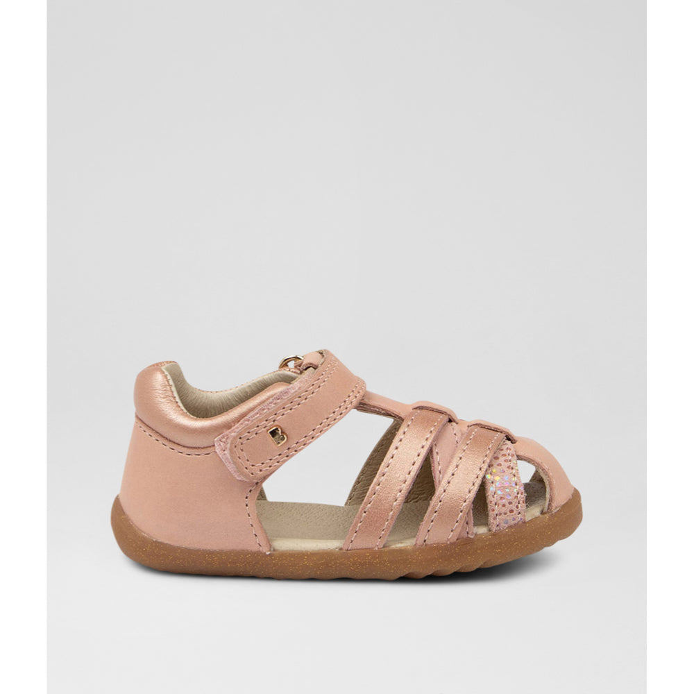 Bobux - Cross Jump (Step Up) - Dusk Pearl - Rose Gold - Sandals