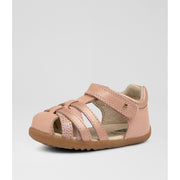 Bobux - Cross Jump (Step Up) - Dusk Pearl - Rose Gold - Sandals