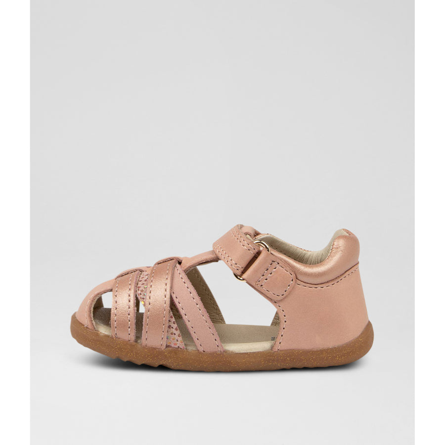 Bobux - Cross Jump (Step Up) - Dusk Pearl - Rose Gold - Sandals