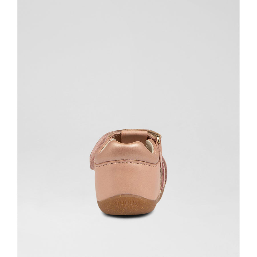 Bobux - Cross Jump (Step Up) - Dusk Pearl - Rose Gold - Sandals