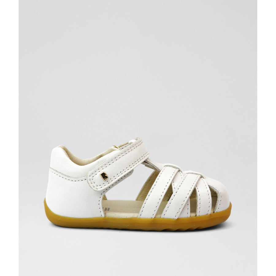 Bobux - Cross Jump (Step Up) - White - Sandals