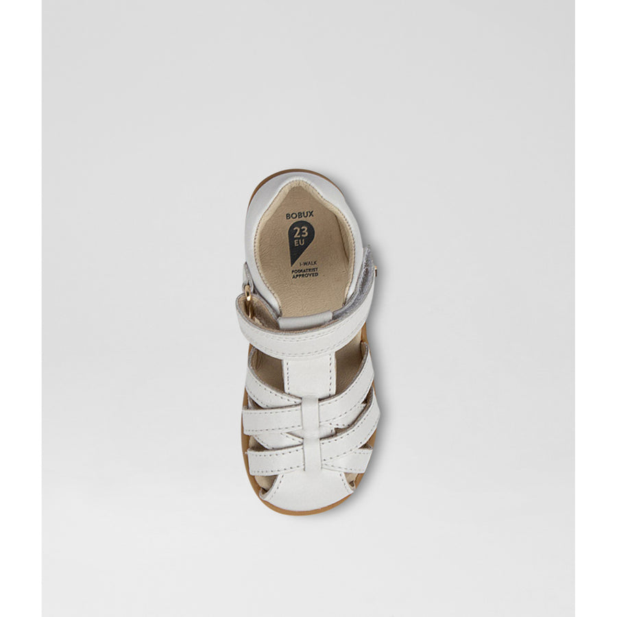 Bobux - Cross Jump (I-Walk) - White - Sandals