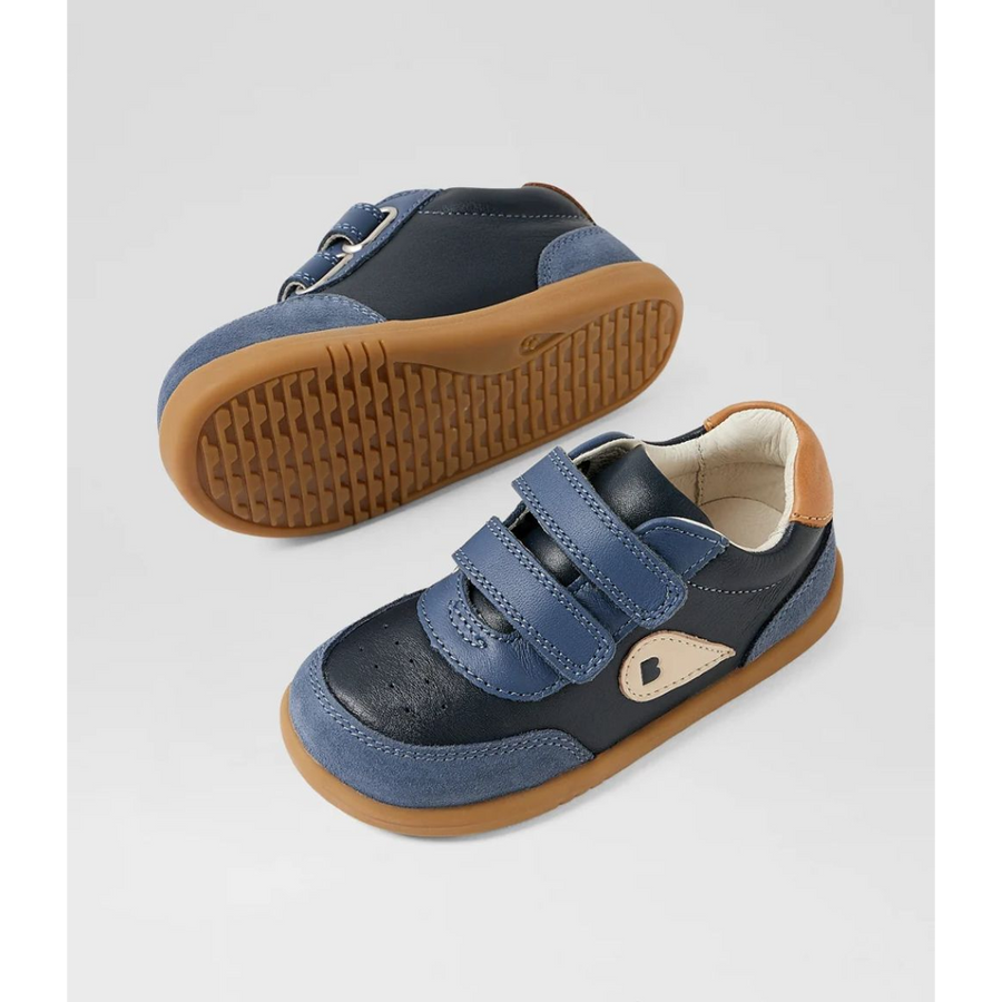 Bobux Champ (I-Walk) Navy-Vintage Indigo Shoes