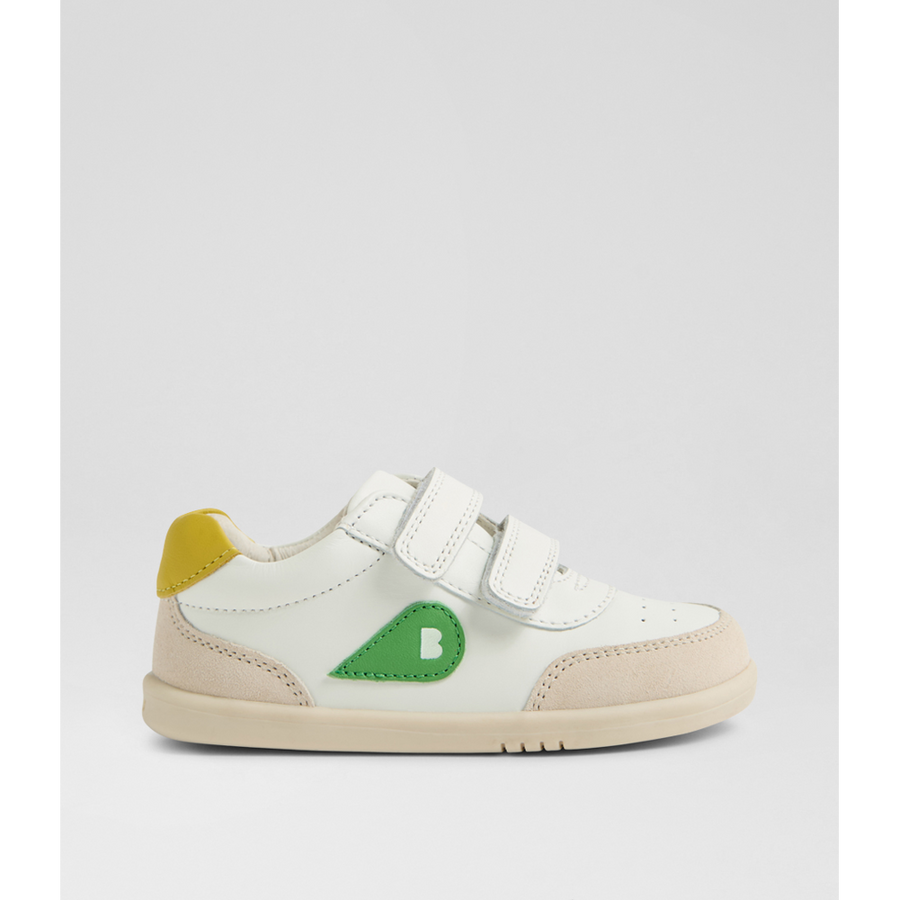 Bobux - Champ (I-Walk) - Chalk-White-Retro Green - Shoes