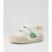 Bobux - Champ (I-Walk) - Chalk-White-Retro Green - Shoes