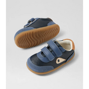 Bobux Champ (Step Up) Navy-Vintage Indigo Shoes
