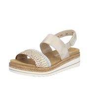 Remonte - D0Q56-90 - Copper/Gold/Silver - Sandals