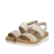 Remonte - D0Q56-90 - Copper/Gold/Silver - Sandals