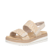 Remonte - D0Q63-90 - Natur-Gold/Perle - Sandals