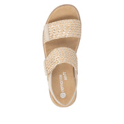Remonte - D0Q63-90 - Natur-Gold/Perle - Sandals