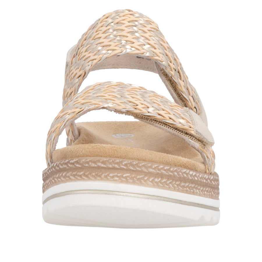 Remonte - D0Q63-90 - Natur-Gold/Perle - Sandals