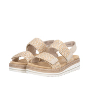 Remonte - D0Q63-90 - Natur-Gold/Perle - Sandals