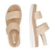 Remonte - D0Q63-90 - Natur-Gold/Perle - Sandals