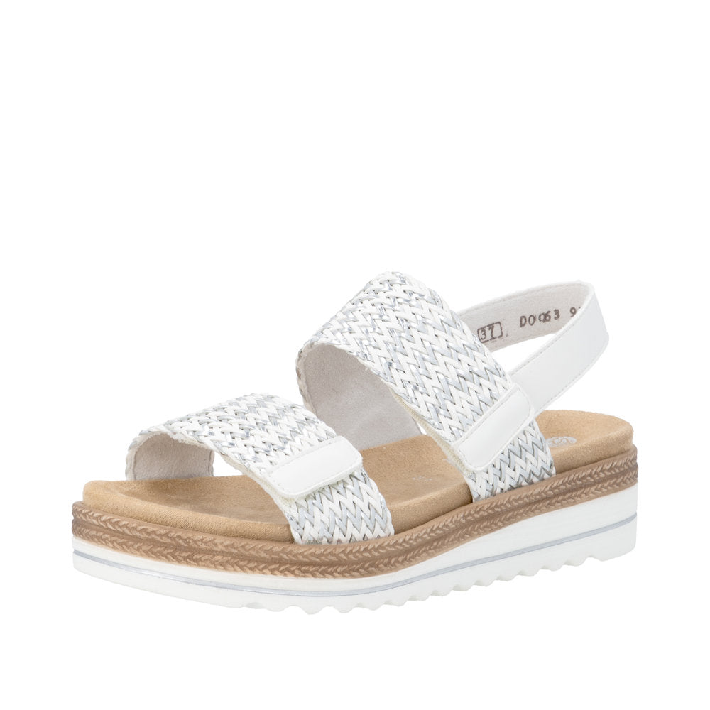 Remonte - D0Q63-91 - Weiss-Silver/Offwhite - Sandals