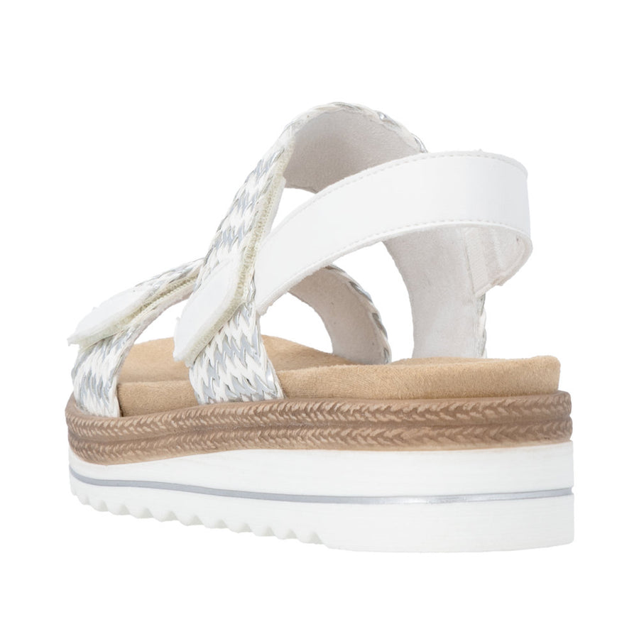 Remonte - D0Q63-91 - Weiss-Silver/Offwhite - Sandals