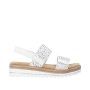 Remonte - D0Q63-91 - Weiss-Silver/Offwhite - Sandals