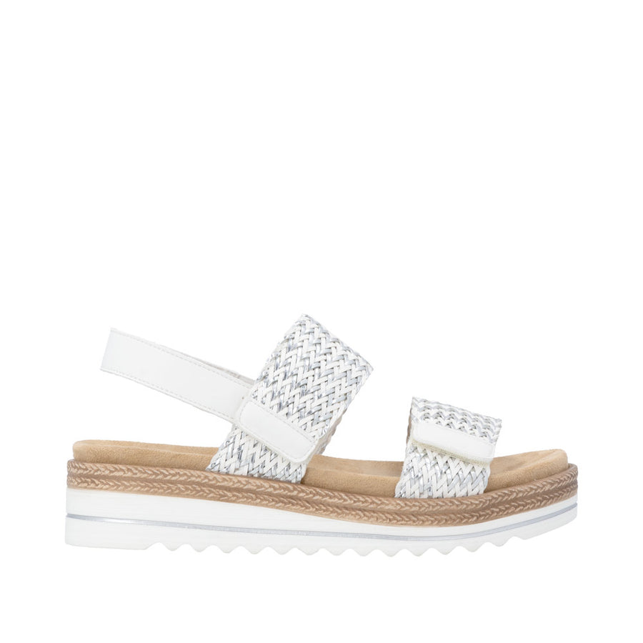Remonte - D0Q63-91 - Weiss-Silver/Offwhite - Sandals