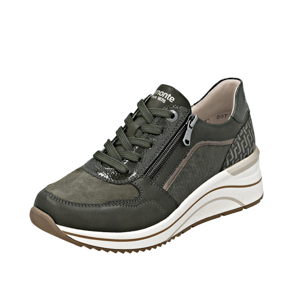 Remonte - D0T16-54 - Forest/Alloy - Shoes