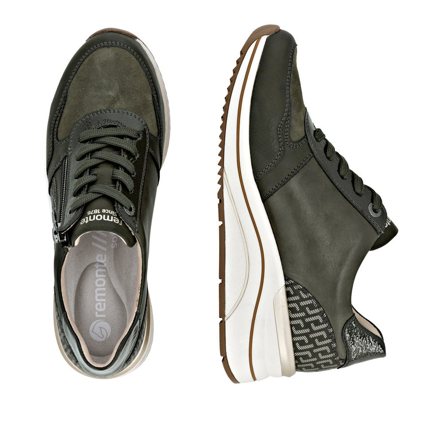 Remonte - D0T16-54 - Forest/Alloy - Shoes