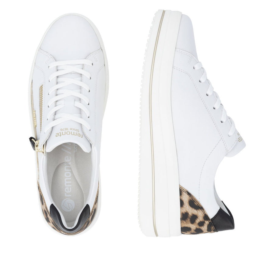 Remonte - D1C01-85 - Weiss/Palegold - Shoes
