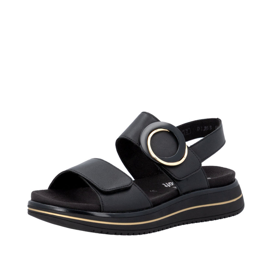 Remonte - D1J63-00 - Black - Sandals