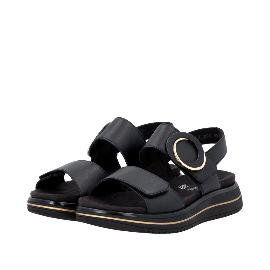 Remonte - D1J63-00 - Black - Sandals