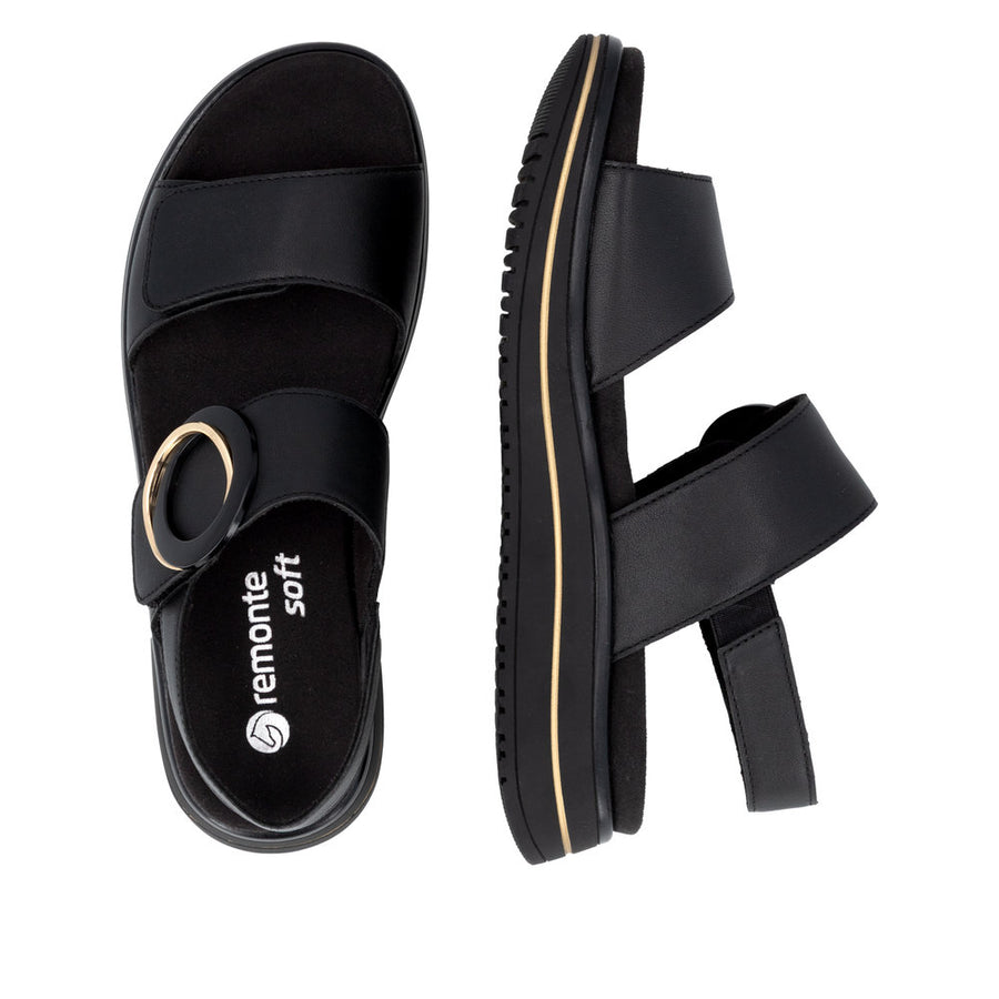 Remonte - D1J63-00 - Black - Sandals